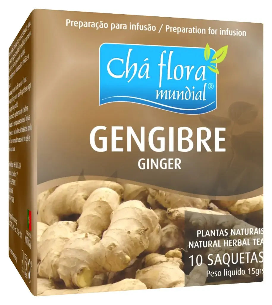 Cha Flora Gengibre Raiz 10Ct