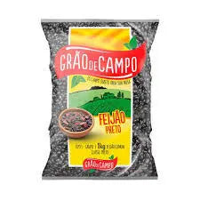 Grao de Campo Feijao Preto 1Kg