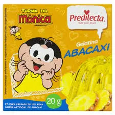 Predilecta Gelatina Po Abacaxi 20g