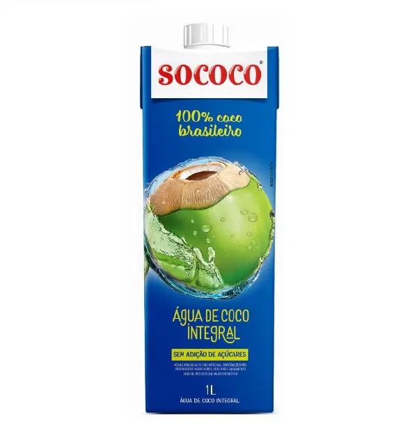 SOCOCO AGUA DE COCO 1L