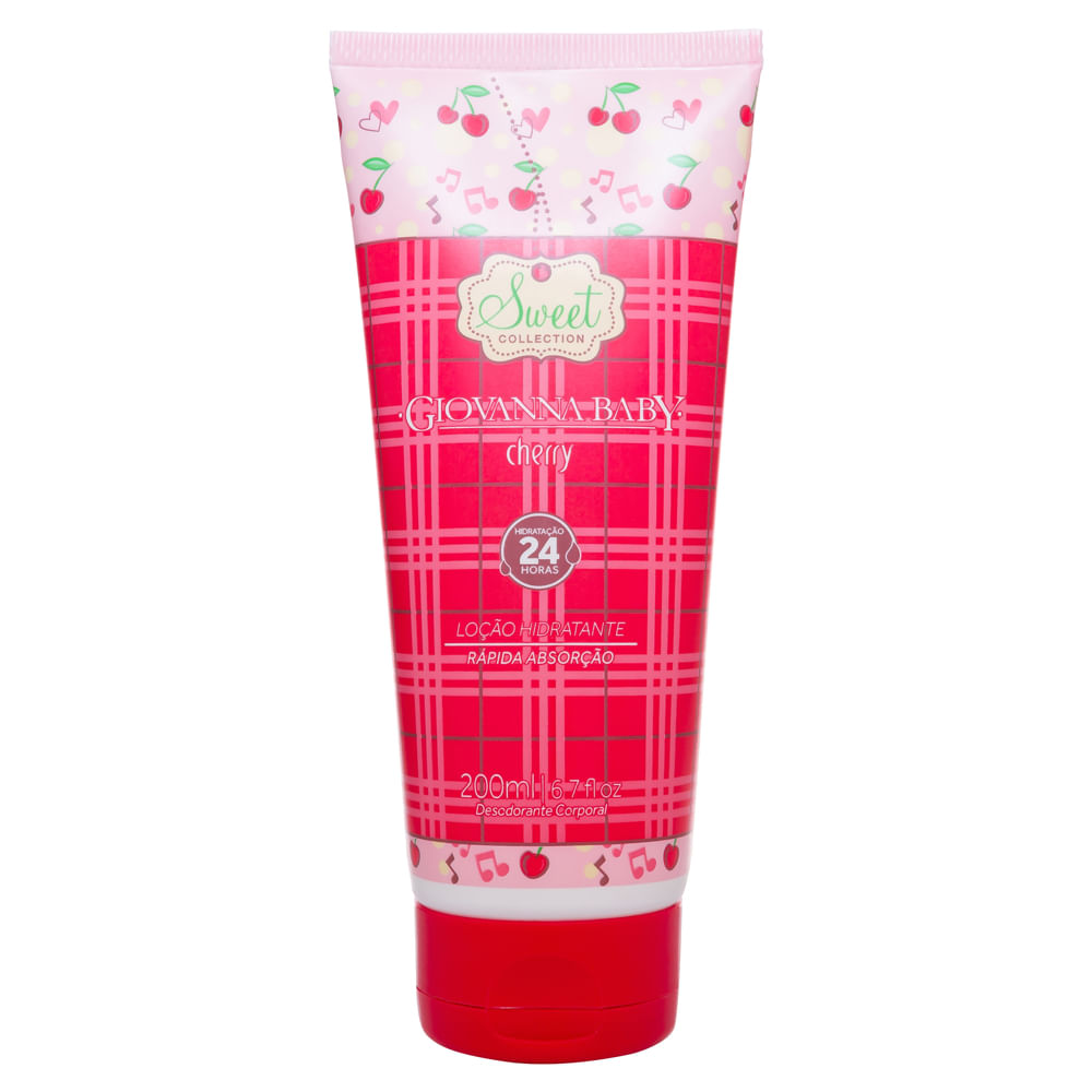 Geovanna Baby Locao Hidratante Des. Cherry