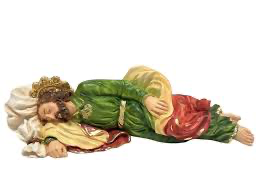 Imagem Resina São José dormindo 20cm