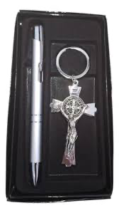 Kit Caneta Crucifixo
