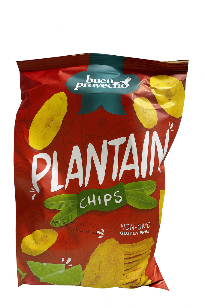 Plantain Chips com Limao e Chili Bon Provecho