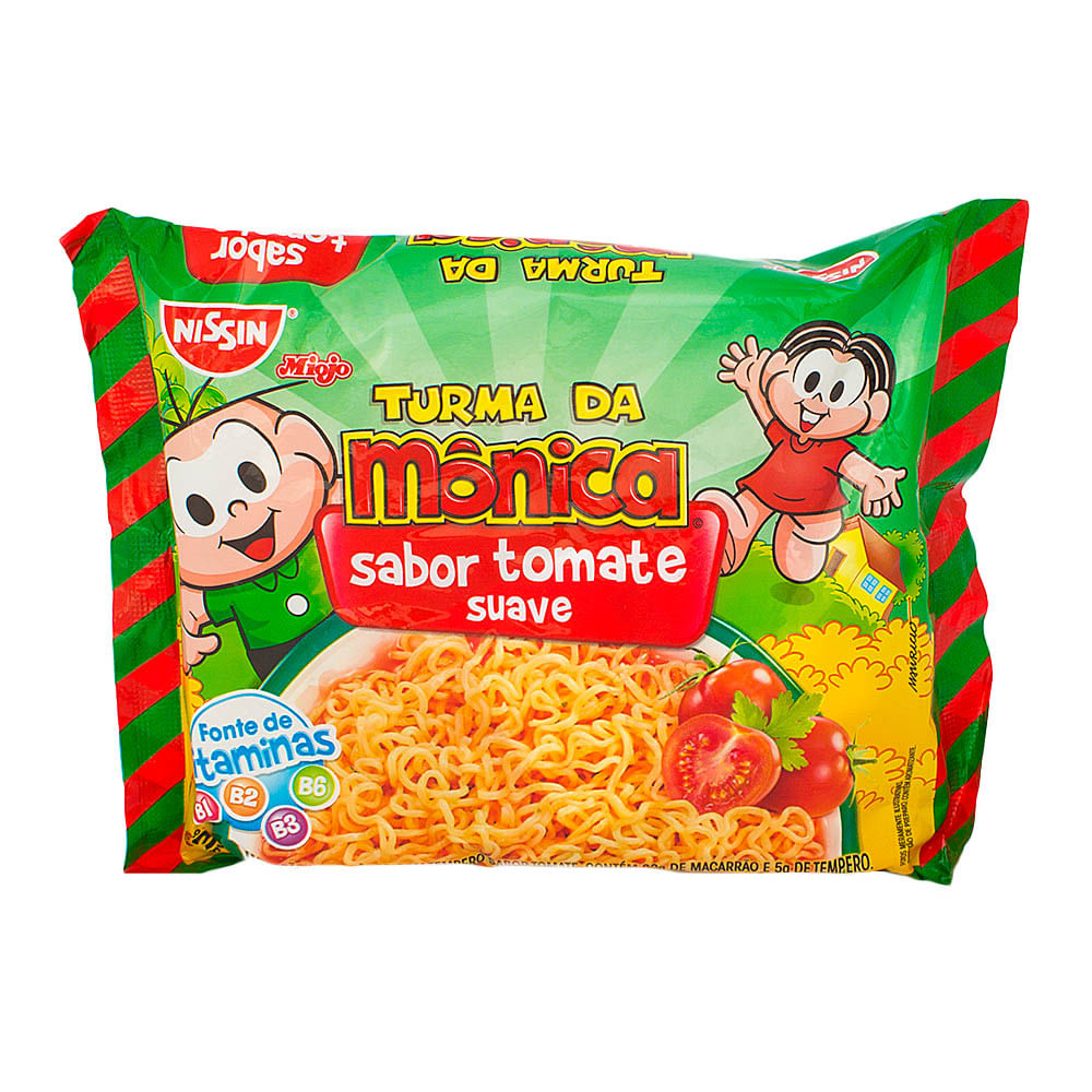 Nissin Macarrao Inst Suave Tomate