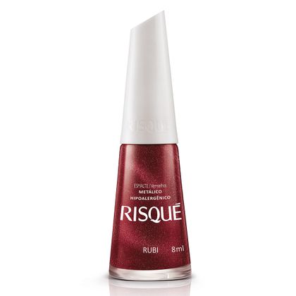 RISQUE ESMALTE METALICO RUBI