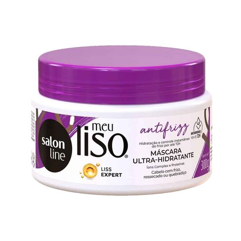 Máscara Salon Line Meu Liso Ácido Hialurônico Antifrizz 300ml