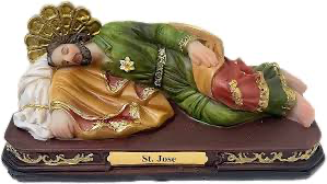 Imagem Resina São José dormindo 12.5cm