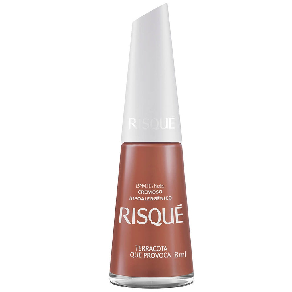 Esmalte Risqué Cor Terracota Que Provoca Com 8ml