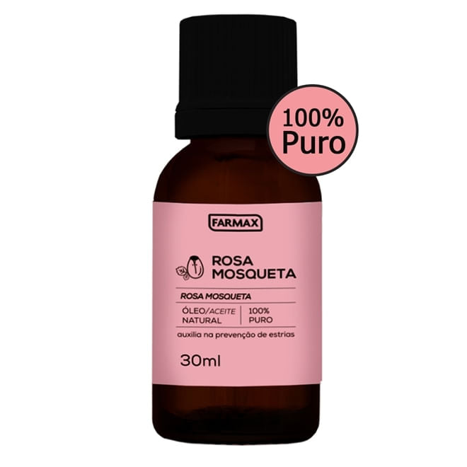 Óleo Hidratante Farmax Rosa Mosqueta Puro 30ml