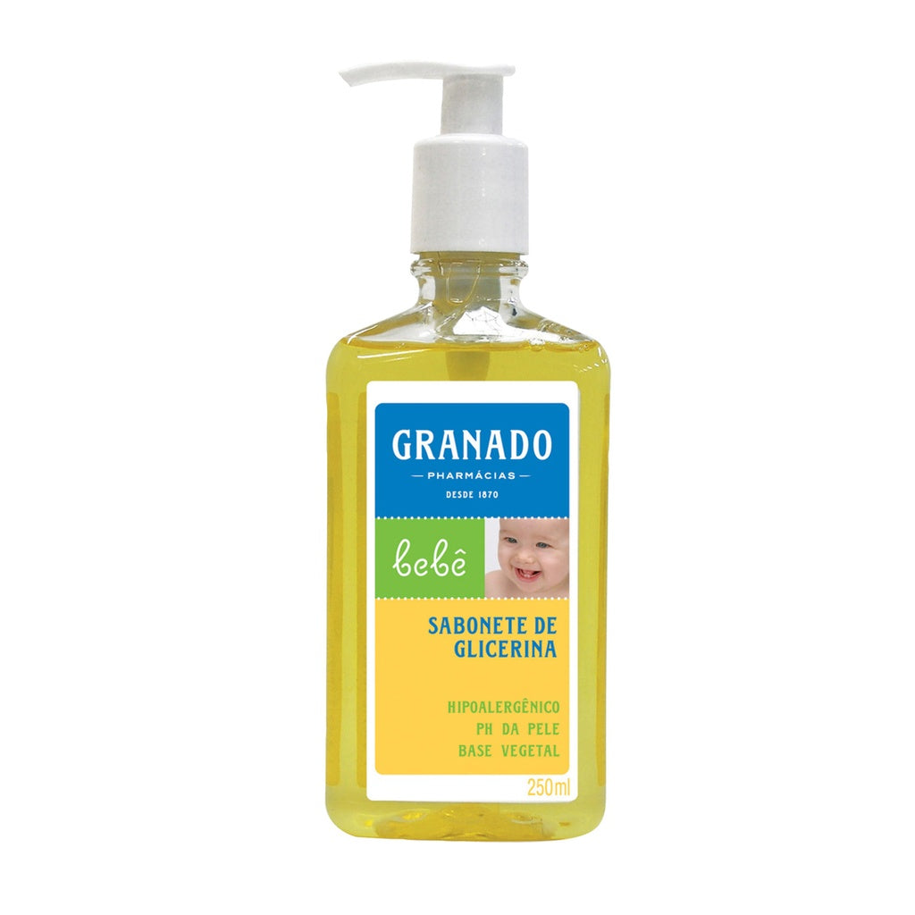 Sabonete Líquido De Glicerina Granado Bebê Tradicional 250ml
