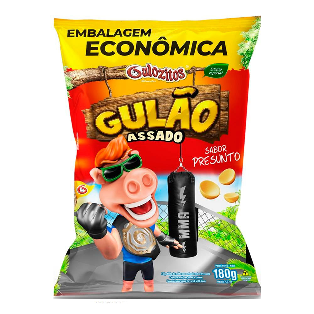 Salgadinho Gulao Assado Presunto 180g