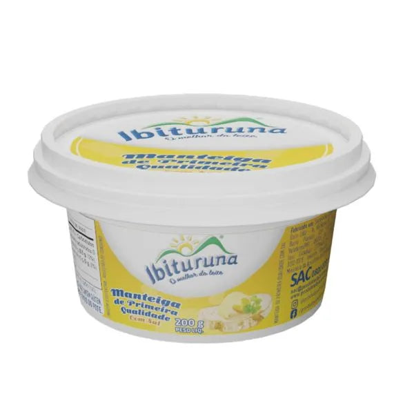 Ibituruna Manteiga com Sal 200 gr