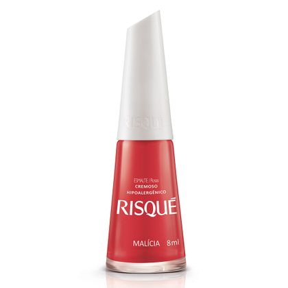 Esmalte Risque Cor Malcia Hipoalergnico Com 8ml