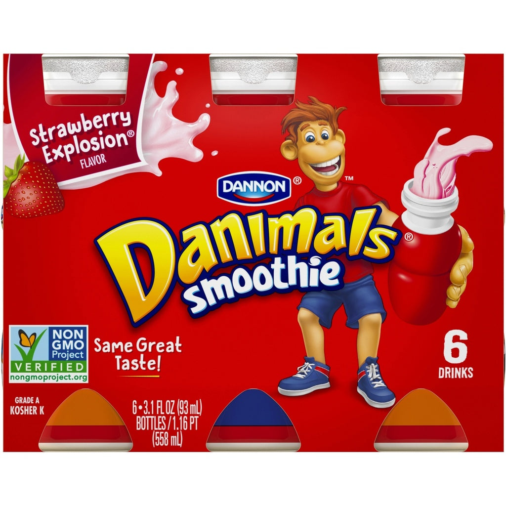 Danimals Smoothie Strawberry 558ML