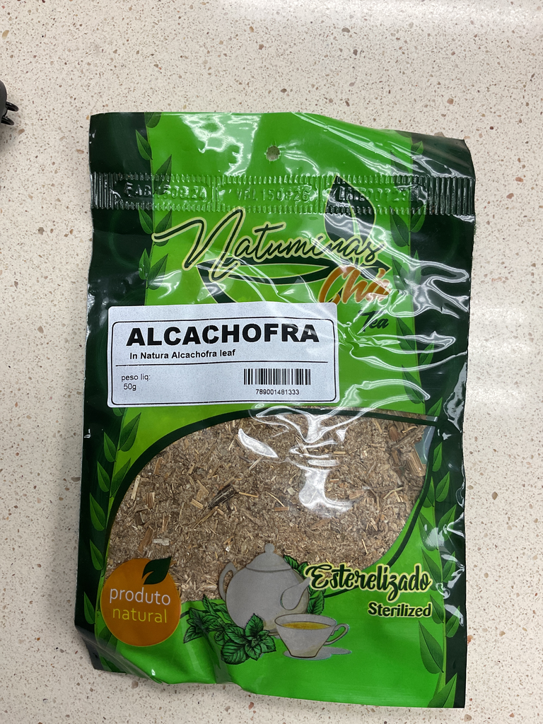 CHA DE ALCACHOFRA 50G