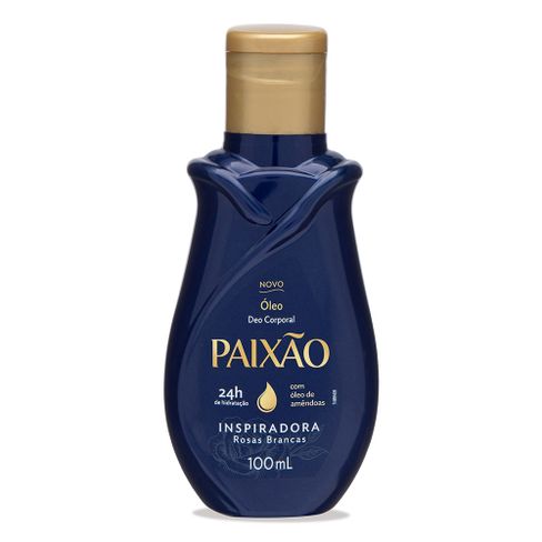 Óleo Deo Corporal Paixão Inspiradora Rosas Brancas 100ml