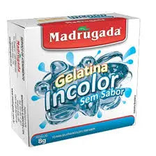 Madrugada Gelatina Sem Sabor Incolor