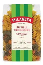 Milaneza Espirais Tricolor 500g