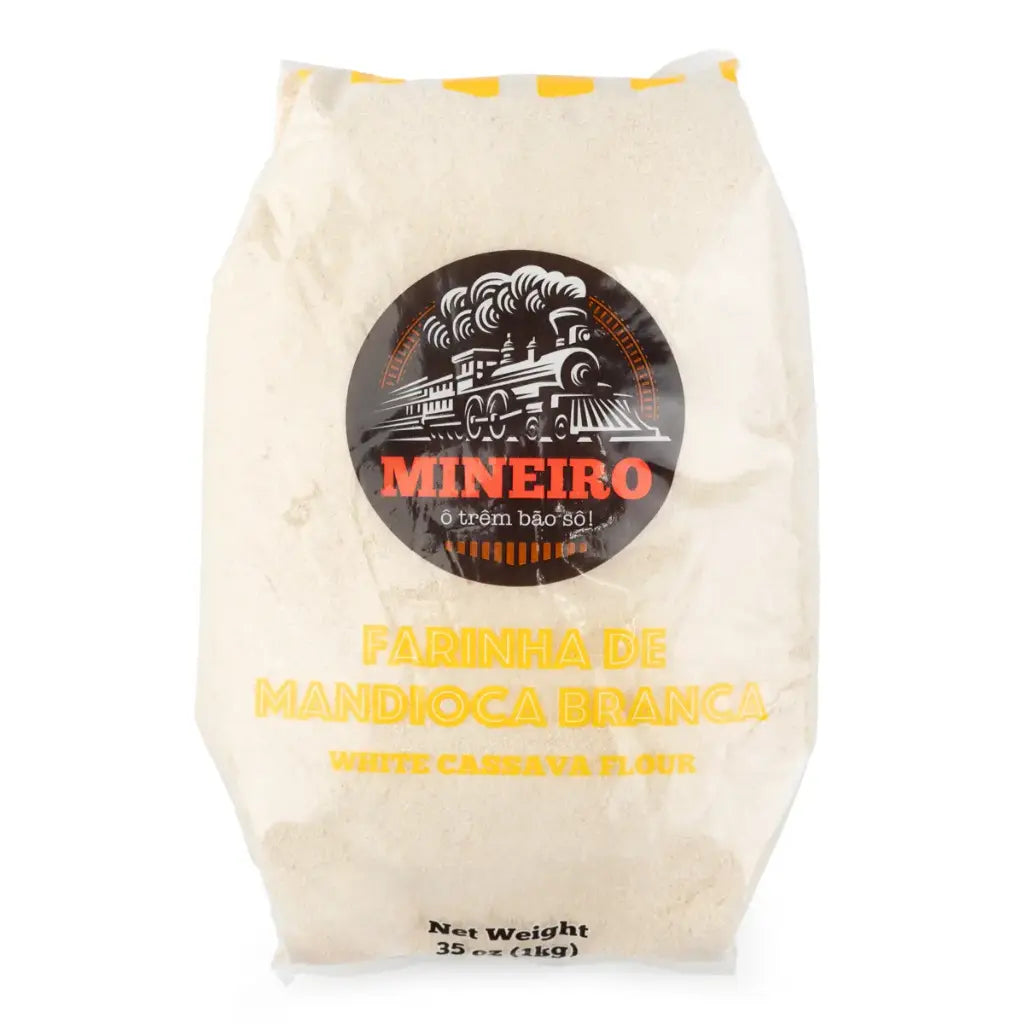 Mineiro Farinha Mandioca Branca 1kg