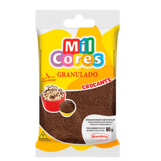 Mavalerio Mil Cores Choc.Granulado Croc. 150G