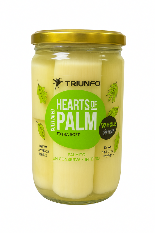 Triunfo Palmito de Acai 645Gr Glass