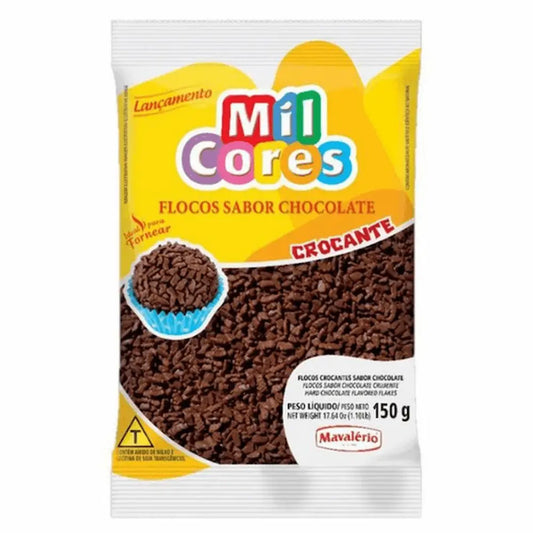 Mavalerio Mil Cores Choc. Flocos Croc 150g