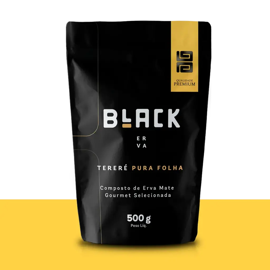 BLACK ERVA SABOR PURA FOLHA 500GR