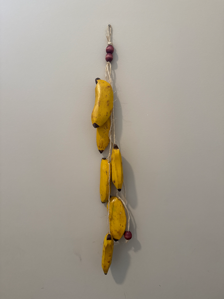 Enfeite bananas artesanal