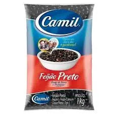 FEIJAO PRETO CAMIL 1KG