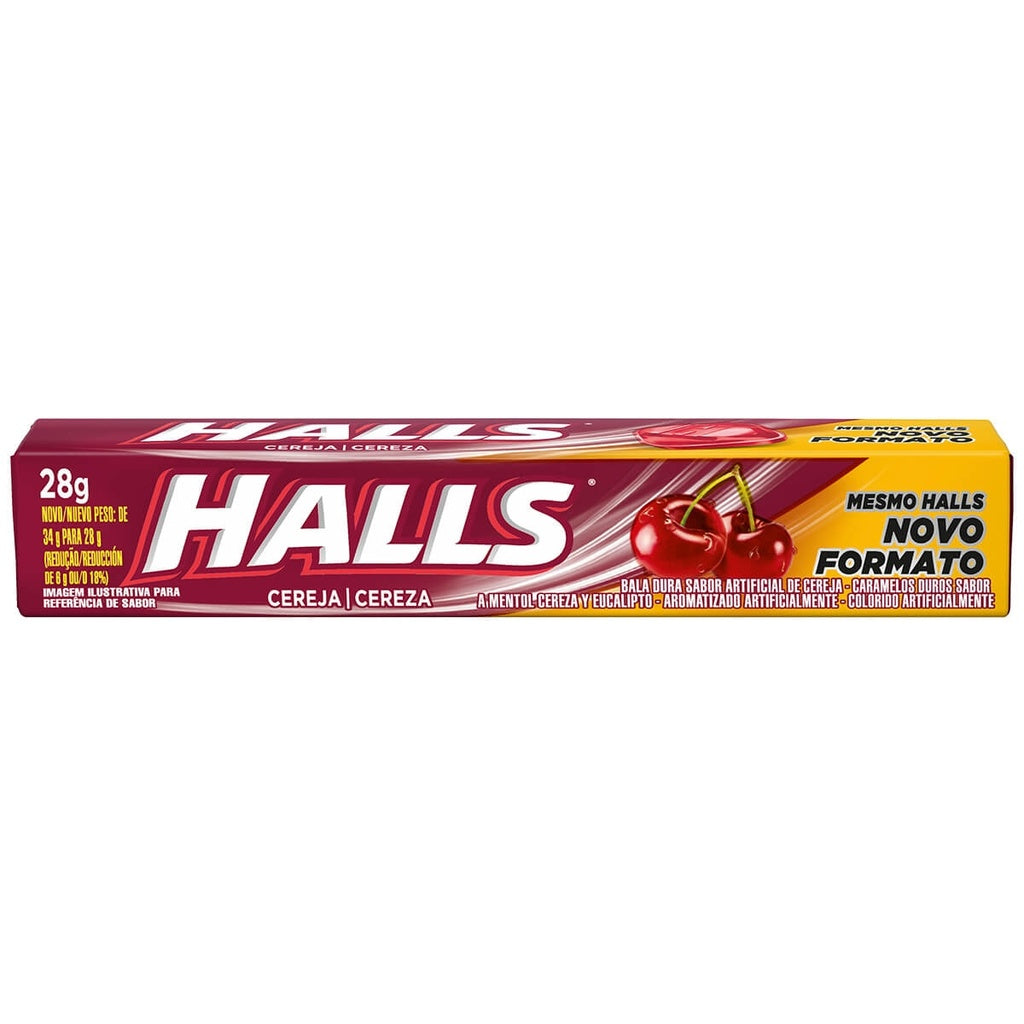 HALLS CEREJA 28G