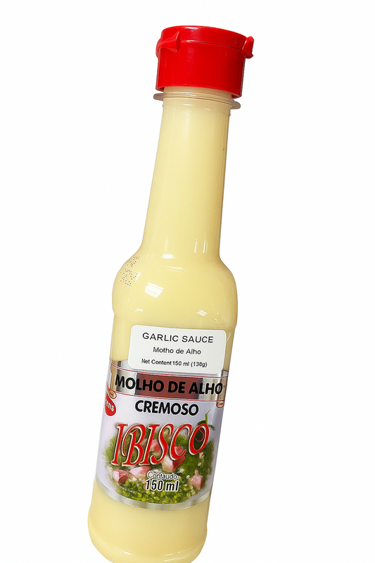 IBISCO MOLHO CREMOSO ALHO 150 ML