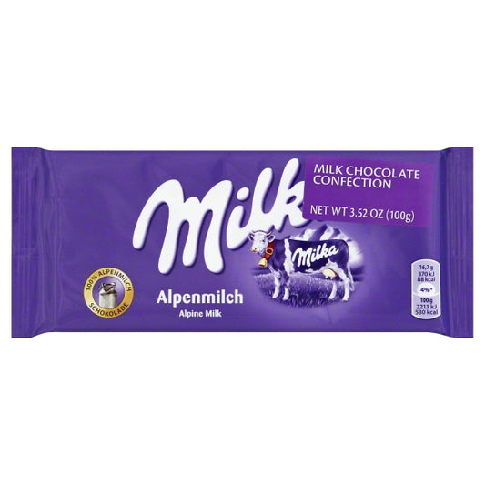 MILKA BARRA ALPINE MILK 100GR
