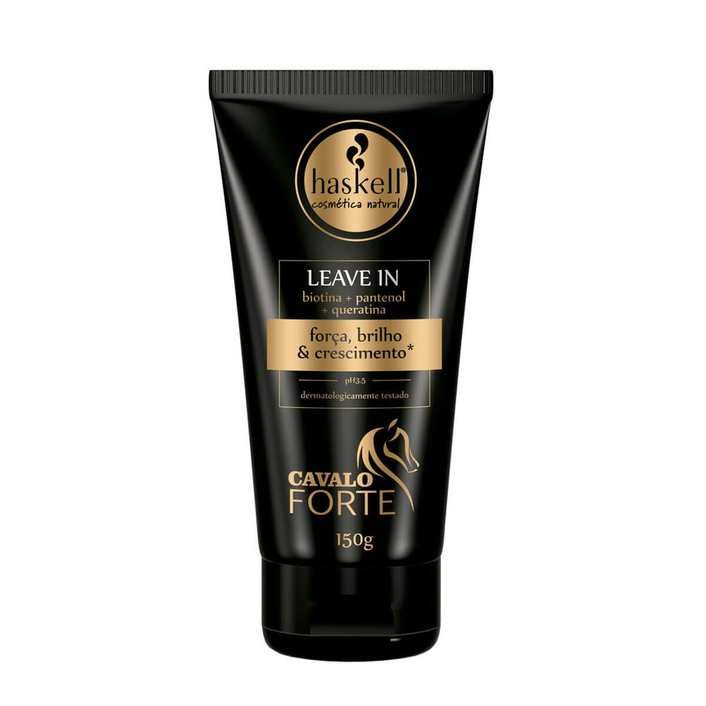Leave in Haskell Cavalo Forte força, Brilho & Crescimento Com 150g