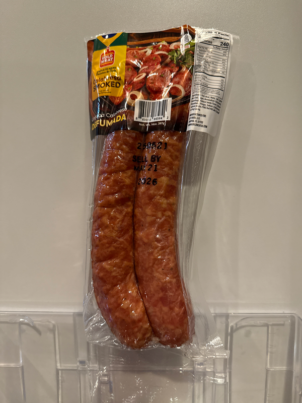 PORK CALABRESA SMOKED Gold Meat 14OZ