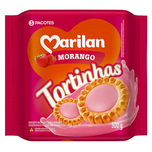 Marilan Tortinhas de Morango 300 g