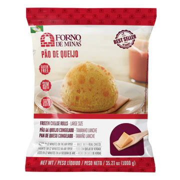 Pao de Queijo congelado Forno de minas 1kg