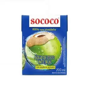 SOCOCO AGUA DE COCO 200ML