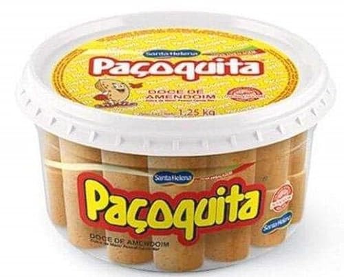 Pacoquita Doce De Amendoim 1kg | Ground Peanut Candy Bar 33oz