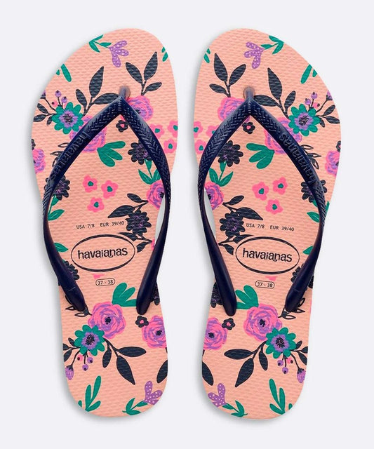 Sandalia Havaiana Slim Romance Rosa Ballet