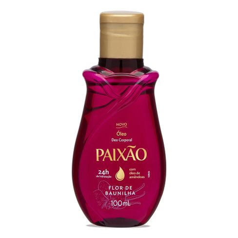 Óleo Deo Corporal Paixão Flor De Baunilha 100ml