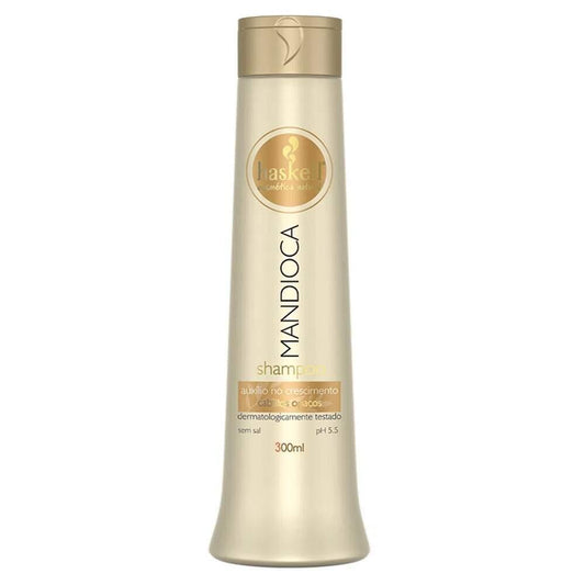 Shampoo Mandioca Para Cabelos Opacos 300Ml Haskell