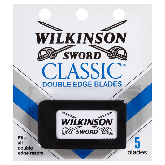 Wilkinson Sword Men S Double Edge Razor Blade Refills  5 Ct