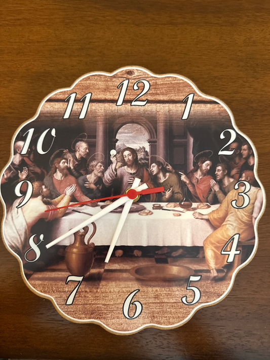 Relogio de parede Santa ceia