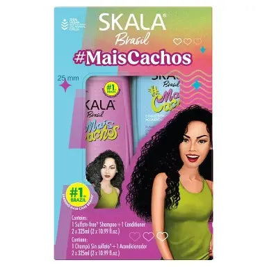 Skala SHampoo & Conditioner Mais Cachos