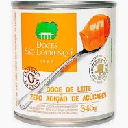 Doce de Leite zero adicao de acucares SL 345g