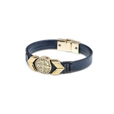 Pulseira Couro fina (F)