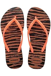 Sandalia Havaiana Kids Hype Marinho Laranja