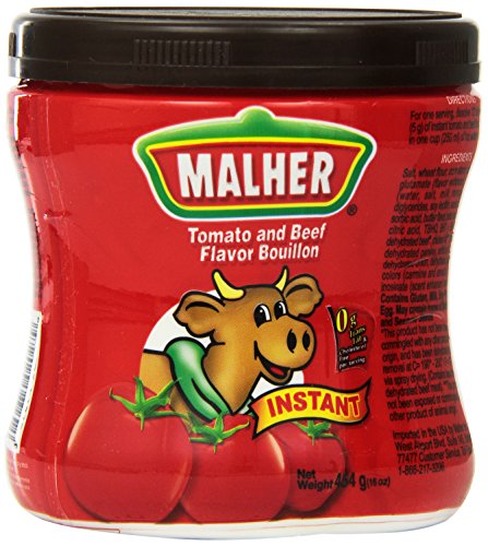 Malher Consome Tomate con Res 454g