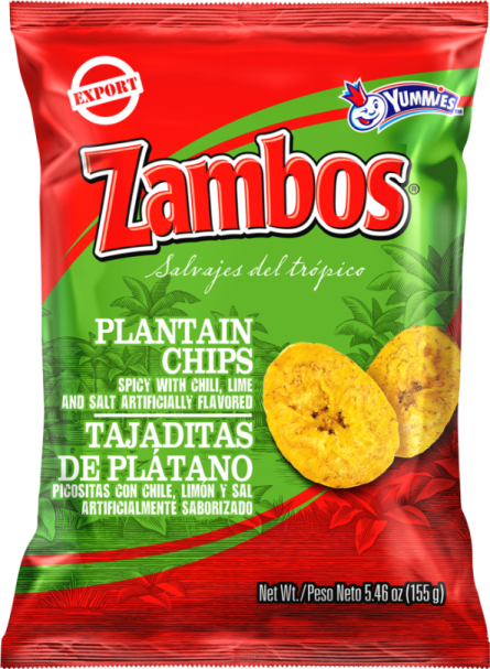 Zambos, Plantain Chips Chile Limon